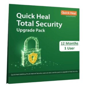Quick Heal Total Security Renewal Upgrade Silver Pack -1 User 1 Year