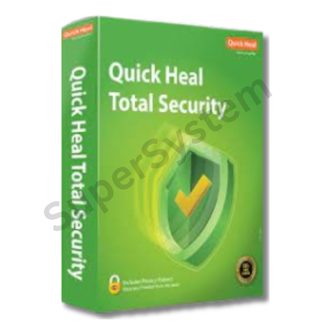 Quick Heal Total Security 1U 1Y antivirus software for 1 PC with 1 year protection
